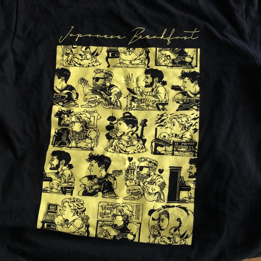 Size Medium Japanese Breakfast Band Tee